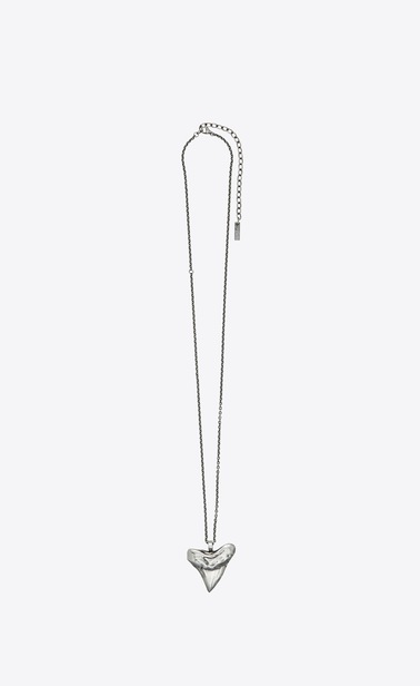 Shark's tooth pendant charm